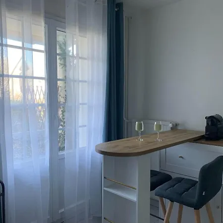 Le Logis Des Roches Noires, Studio Vue Mer, Parking Privatif * Trouville-sur-Mer