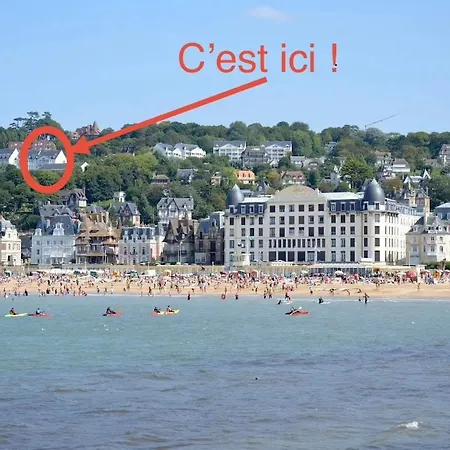 Appartement Le Logis Des Roches Noires, Vue Mer, Parking Privatif